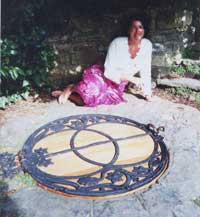 Elizabeth at the Chalice Well